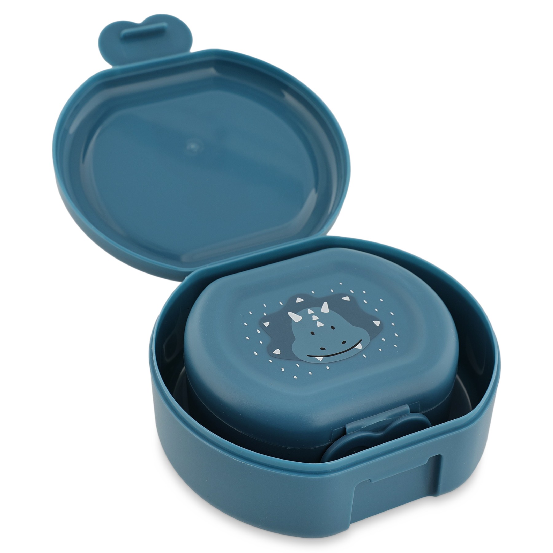 2 vnt. užkandžių indelių rinkinys su spaustukais – Ponas Triceratopsas - Image 4