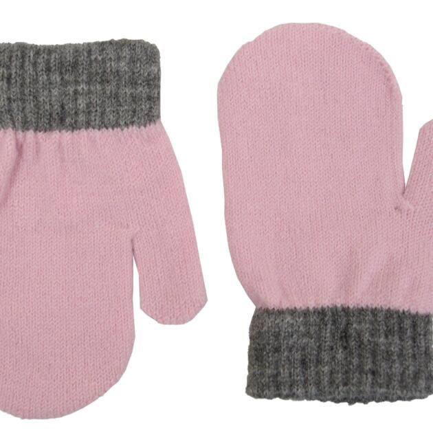 SUNDSVALL vilnonės kumštinės pirštinės, 2 vnt., rožinės