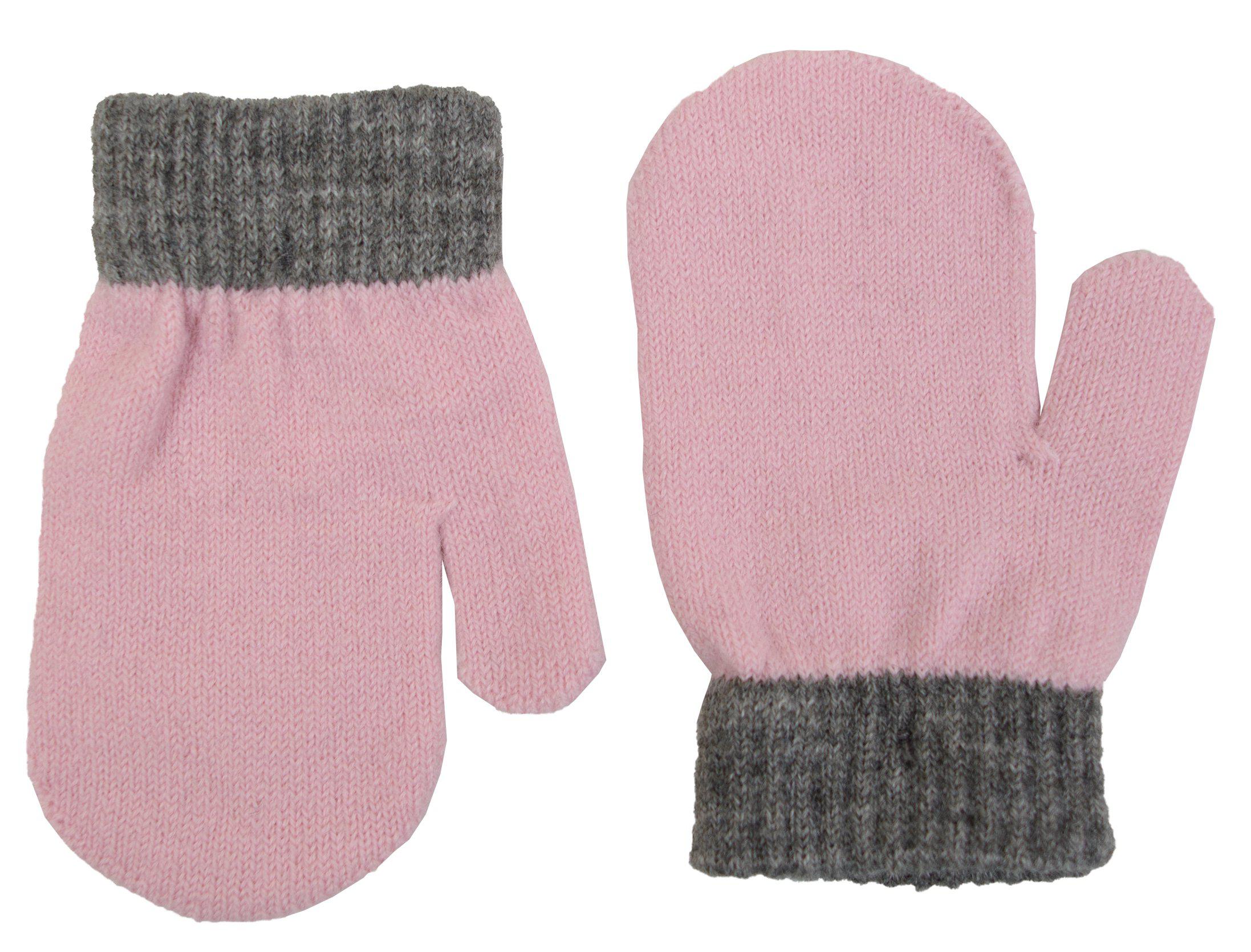 SUNDSVALL vilnonės kumštinės pirštinės, 2 vnt., rožinės