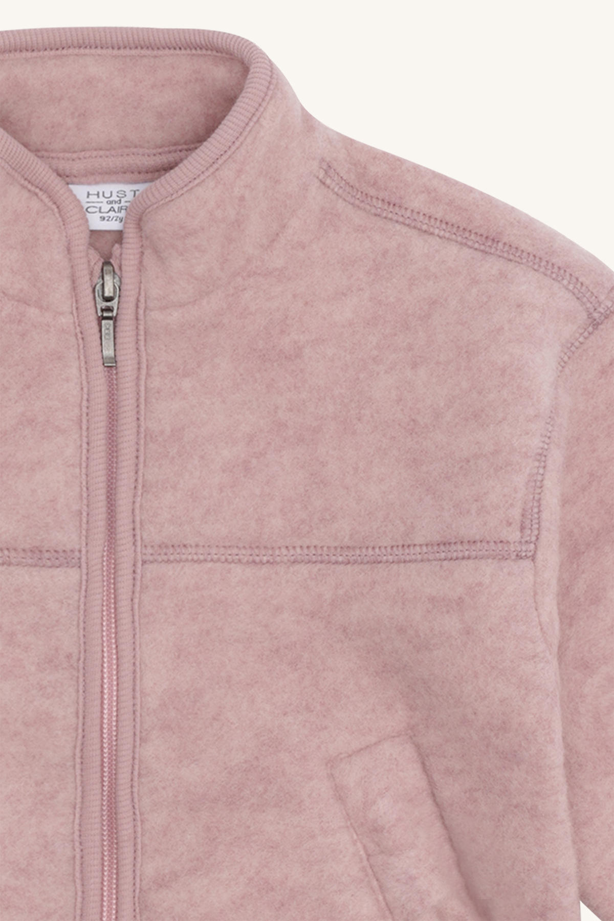 Merino vilnos megztinis „Emi“ – rožinis (Heather) - Image 2