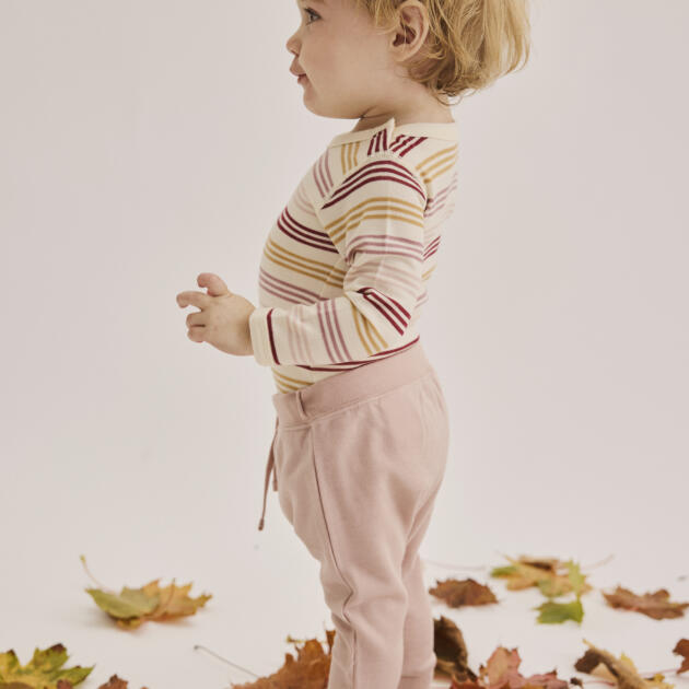 Ilgarankovis merino vilnos bodis - 3stripes