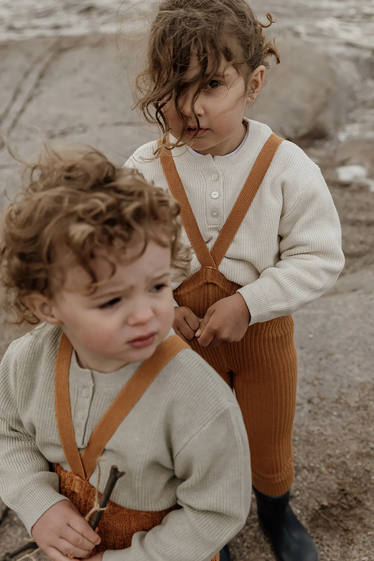 Silly Silas „Hippy Amber Footed“ – pėdkelnės-kojinės su petnešėlėmis