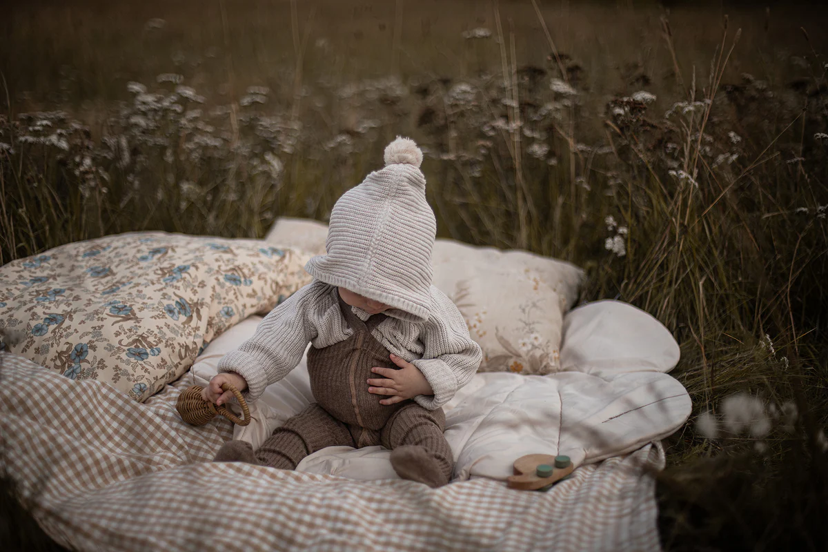 Silly Silas „Hippy Cocoa Blend Footed“ – pėdkelnės-kojinės su petnešėlėmis - Image 4