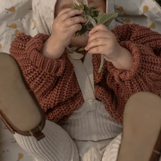 Silly Silas „Hippy Cream Blend Footed“ pėdkelnės-kojinės su petnešėlėmis