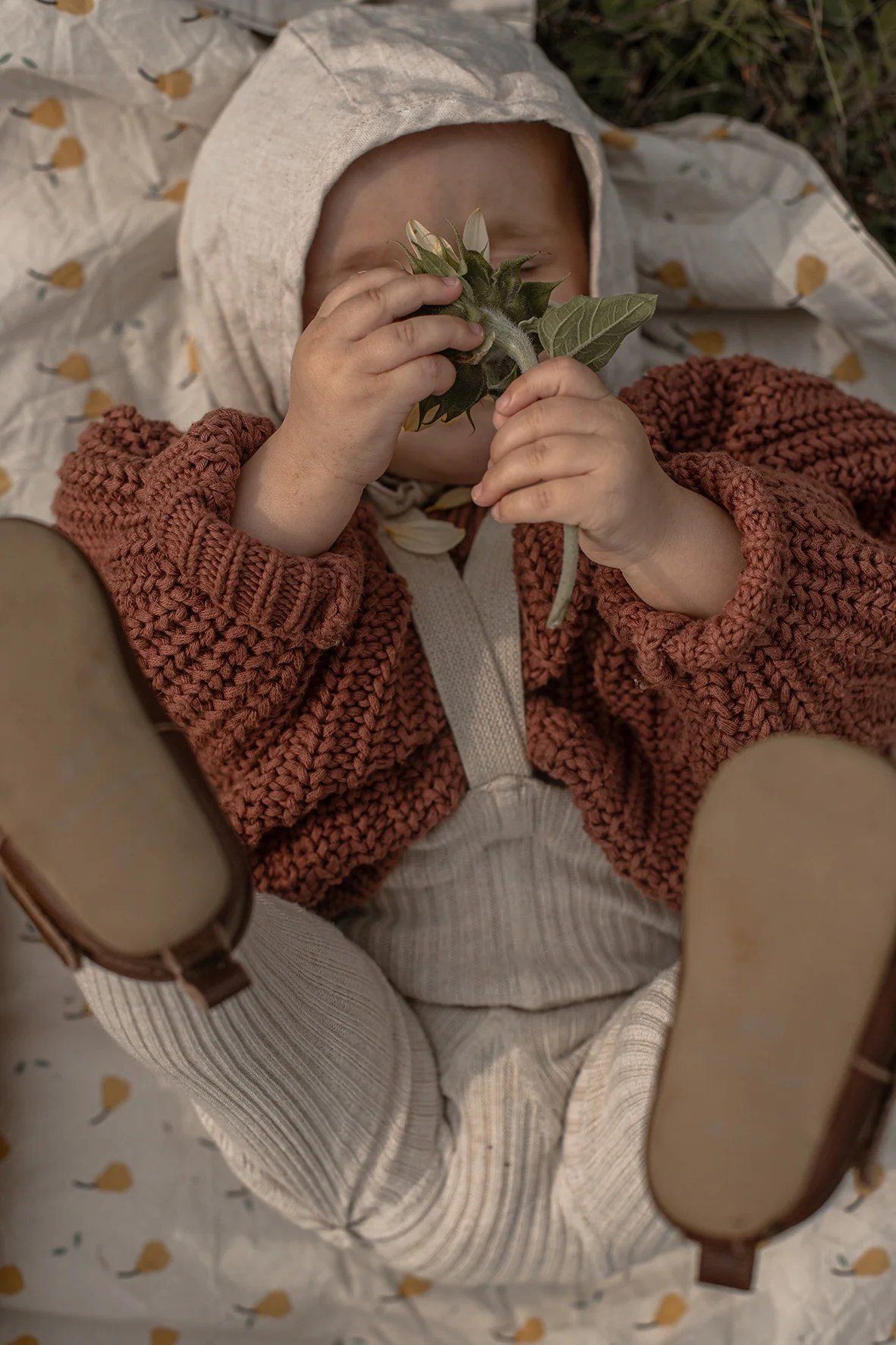 Silly Silas „Hippy Cream Blend Footed“ pėdkelnės-kojinės su petnešėlėmis
