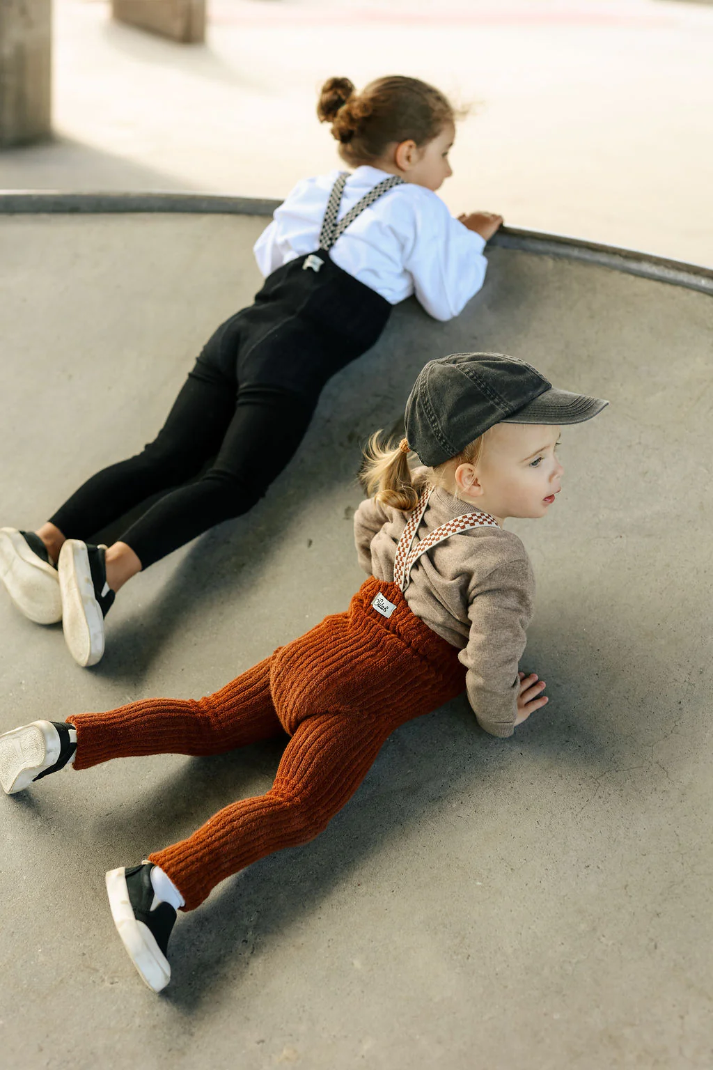 Silly Silas „Footless Cinnamon“ – be pėdučių pėdkelnės-kojinės su petnešėlėmis - Image 3