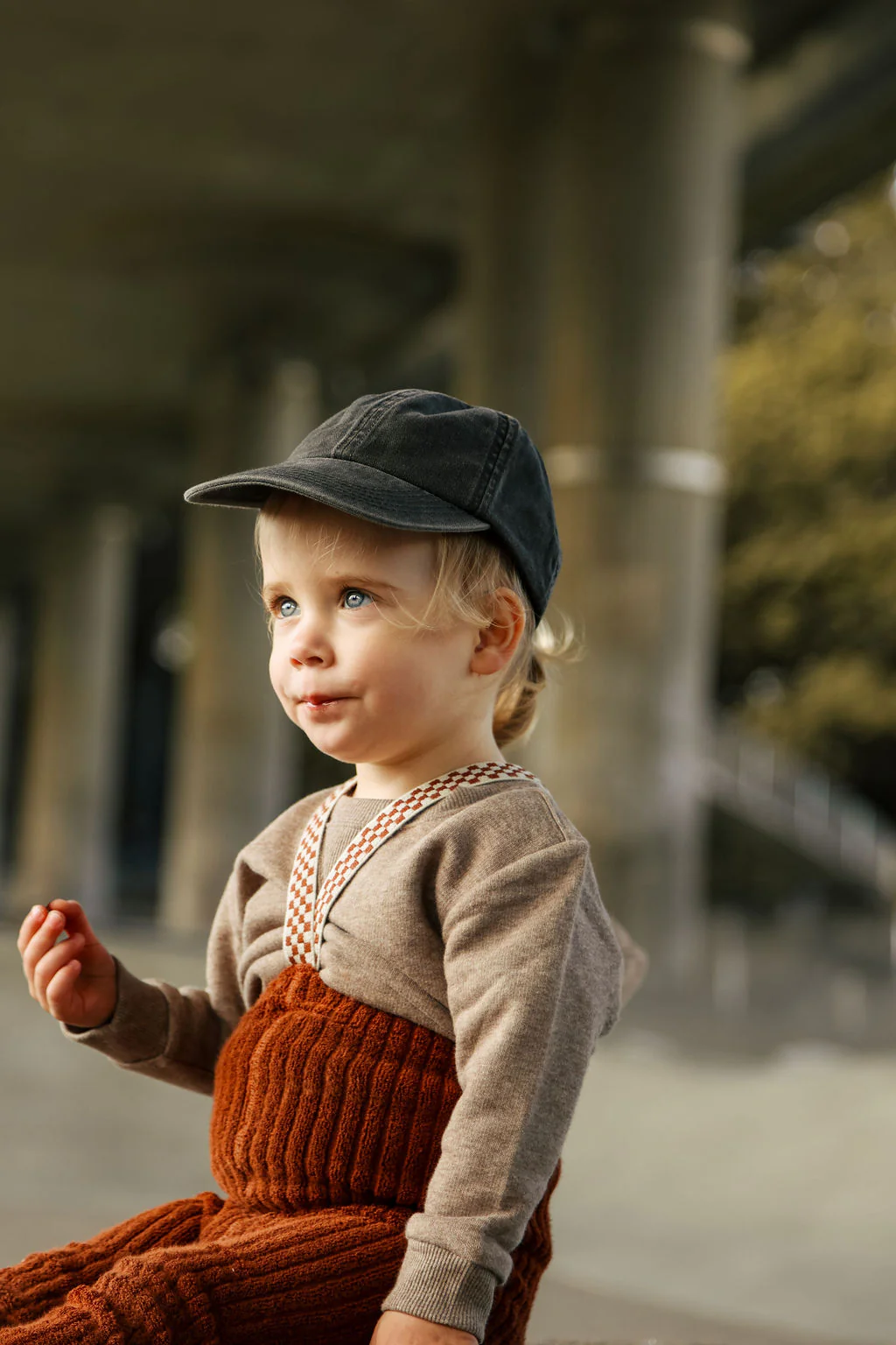 Silly Silas „Footless Cinnamon“ – be pėdučių pėdkelnės-kojinės su petnešėlėmis - Image 4