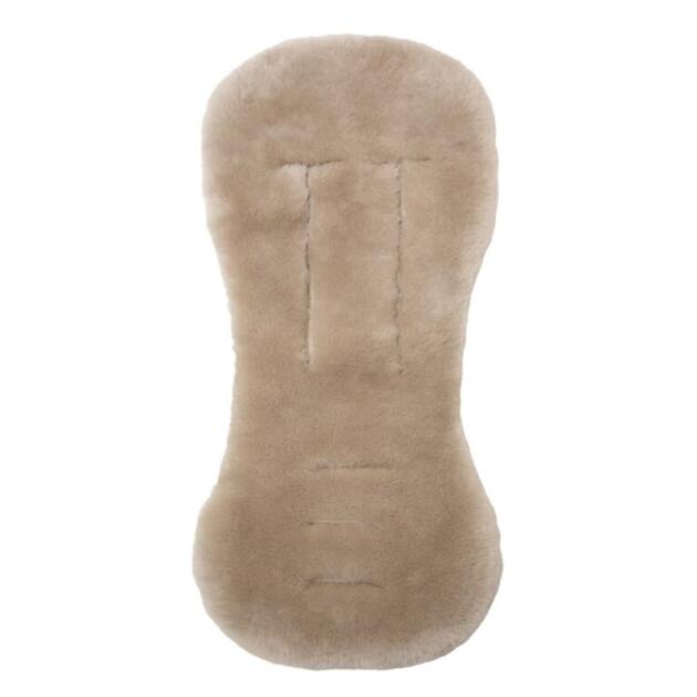 Tinkafu merino vilnos avikailis vežimėliui – Taupe